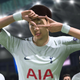 Tottenham forward Son Heung-min celebrates a goal in FIFA 22.